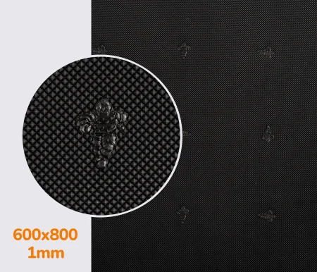 Резина подмёточная XA015 SLIM MICHELIN (Франция), р. 600*800*1мм, цв. черный (black)