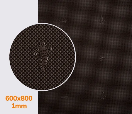 Резина подмёточная XA015 SLIM MICHELIN (Франция), р. 600*800*1мм, цв. темно-коричневый (d.brown)