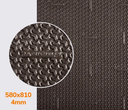 Гума полегшена для підошв XA016 CUSHION MICHELIN (Франція), р. 570*810*4мм, кол.темно-коричневий