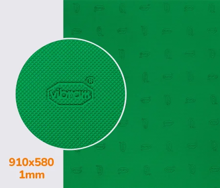 TEQUILGEMMA (7373), кол.зелений (39), т. 1.0 мм профілактика Vibram