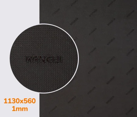 Резина подметочная KANEIJI B6003, р.1130*560*1.0 мм, цв. темно-коричневый