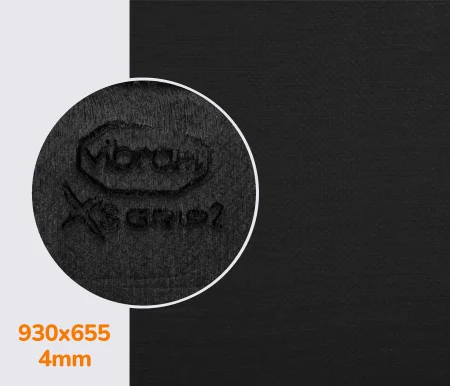 XS GRIP 2 (7520) гума для скальників Vibram 4мм цв.чорний (AA)