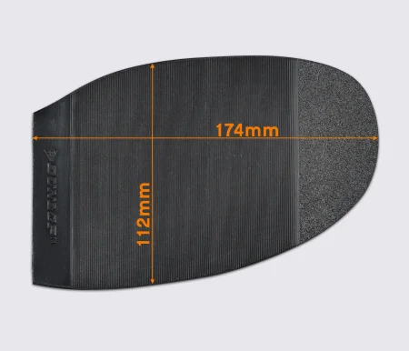 Подметка резиновая SLICK (Dunlop), р. 2, цв. чёрный