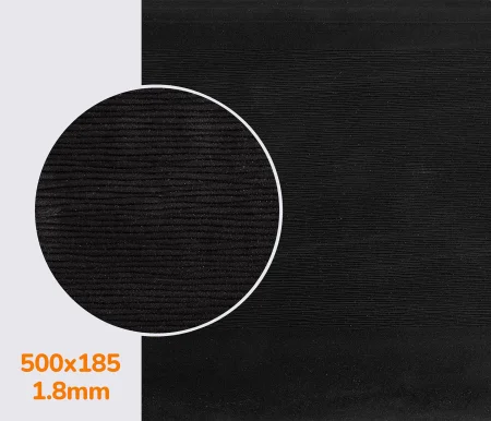 Полиуретан SELECT Plus, р. 500*200*1,8 мм цв. черный
