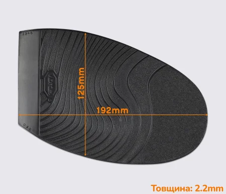 LEISURE (2346), цв. черный (АА), р.03, профилактика формованная Vibram