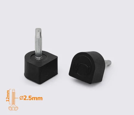 CASALI Standard шт. 2.5 мм, цв.черный набойка полиуретановая