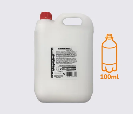Глянцеве захисне покриття для гладких шкір Tarrago Water Based Lacquero Gloss, 100 мл TII08