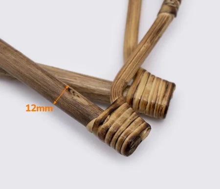 Деревянные ручки для сумки из ротанга (GG-240)