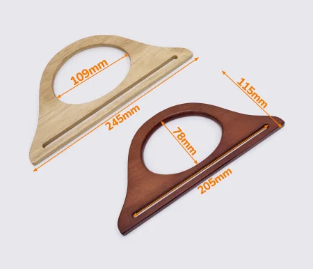 Деревянные ручки для сумки 24.5*11.5cm (GG-237)