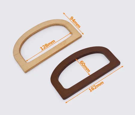 Деревянные ручки для сумки 16.2*9.4cm (GG-218)