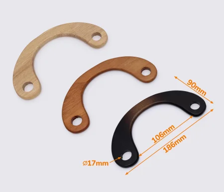 Деревянные ручки для сумки 18.6*9cm (GG-203)