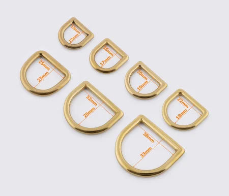 Півкільце  латунне (50-А481)