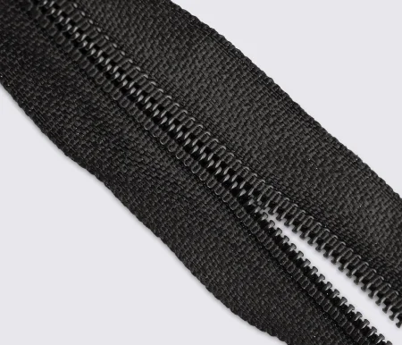 Молния спиральная YKK EYL для чемоданов и сумок №8 цв. черный