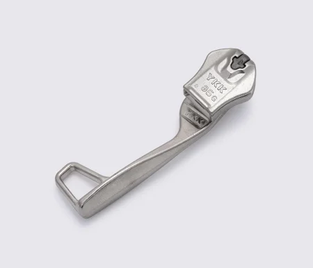Бегунок YKK EYL - ZF5TL1 на спиральную молнию №8 для чемоданов и сумок, Никель