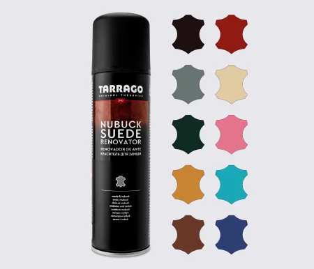 Восстанавливающая аэрозоль-краска Tarrago Nubuck Suede Renovator, 250 мл, TCS19
