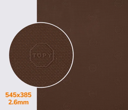 РАСПРОДАЖА - Профилактика резиновая TOPY цв. тропик р. 385*545*2.6 мм