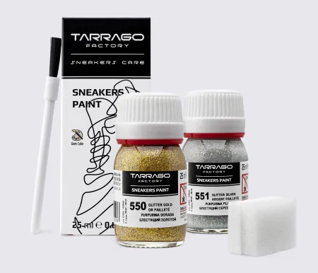 Краска для кроссовок Tarrago Sneakers Paint Glitter, 25 мл TNC07