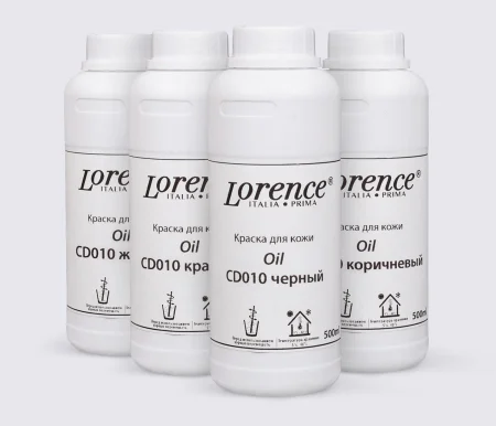 Краска для кожи на масляной основе 500мл арт. CD010 Lorence
