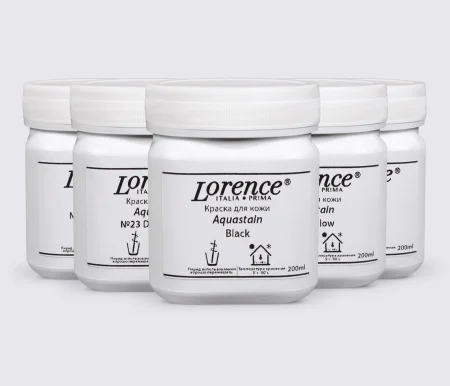 Краска для гладкой кожи Aquastain (Lorence) 200мл