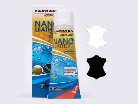 Крем тюбик с губкой NANO Leather WAX, 75 мл, TGO22