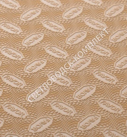 Гумова профілактика FAVOR, р. 570*380*1.2 мм, кол. бежевий (10) light beige