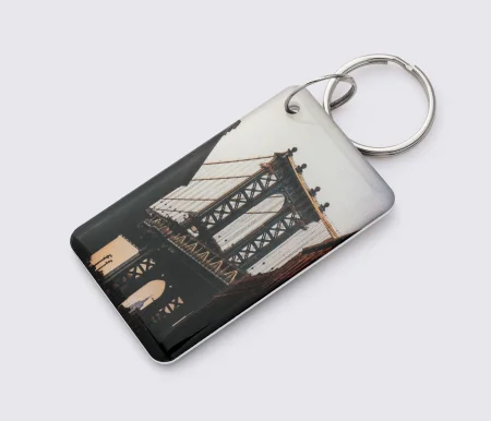 Заготовка ключа для домофона RFID 5577, "Бруклинский мост", перезаписываемая