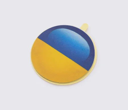 Заготовка самоклейка "Прапор Украины №2" для домофона RFID 5577