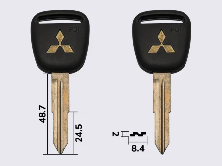 Заготовка MITSUBISHI 03 (лого золото)