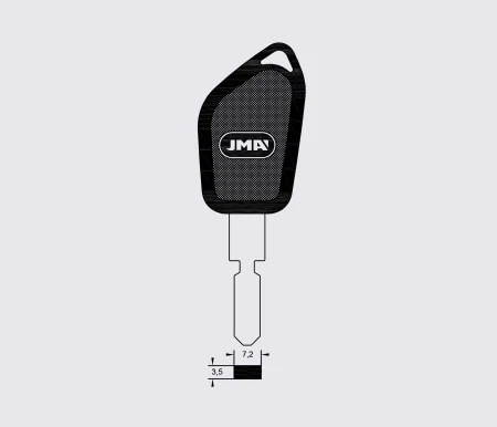 NE51P2 JMA заготовка ключа