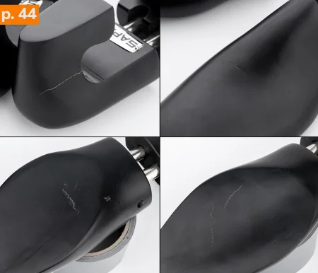 УЦЕНКА - Формодержатель для обуви Saphir Black Edition Mat р.44 из натурального дерева (2816)