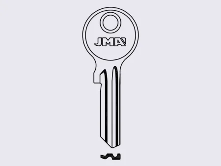 LB1D JMA заготовка ключа английский профиль