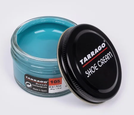 УЦІНКА - Крем кол.бірюзовий для взуття Tarrago Shoe Cream, 50 мл,TCT31 (105)