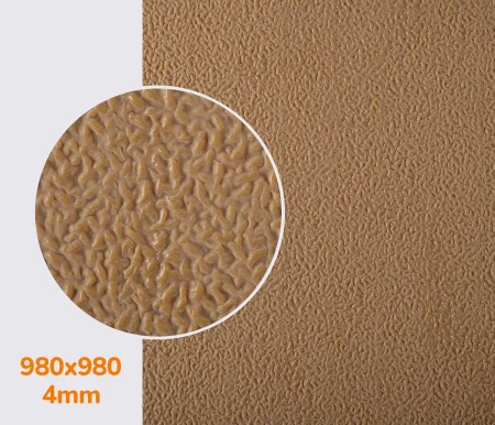 Резина подметочная каучуковая PURE RUBBER, р. 980*980*4 мм, цв. тропик