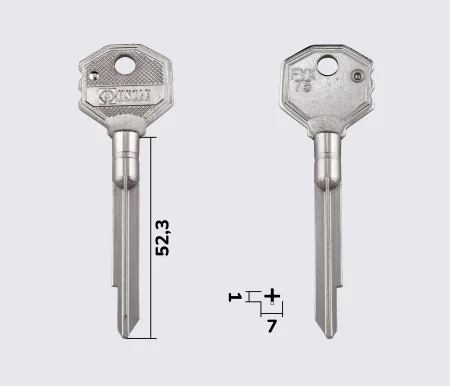 Заготовка крестообразная FYX75R (OSCAR)