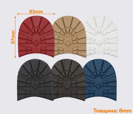 Набійка гумова TANK (Dunlop), р. 43/44.
