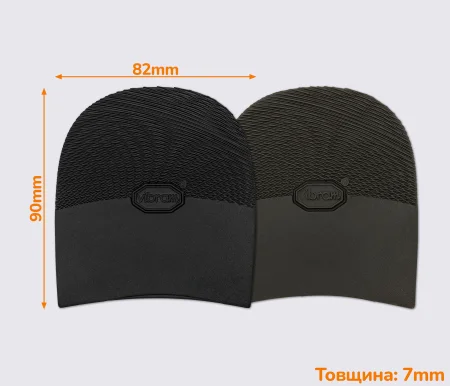 ARIEL (5342), р. 010, набойка резиновая Vibram
