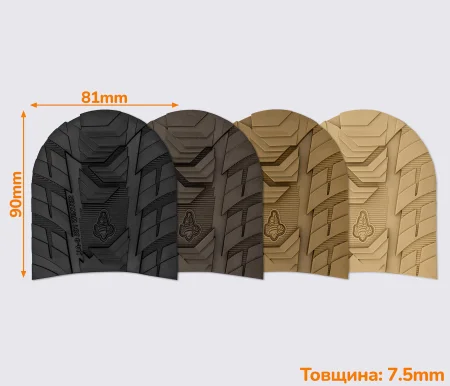 Набійка гумова XA009 WINTER MICHELIN (Франція), р. 39-41