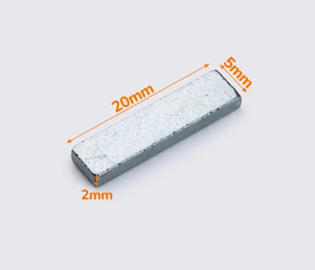 Уценка - Магнит потайной, прямоугольный 20*5*2мм, 88-229