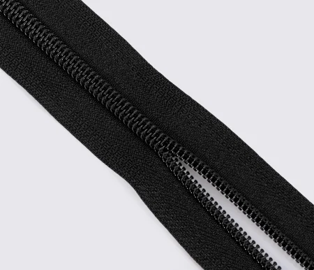 Блискавка спіральна для одягу YKK CI тип 5, кол. чорний