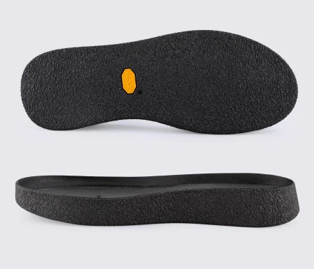 CREPE CUPSOLE (1443C), цв.черный (AA), подошва Vibram