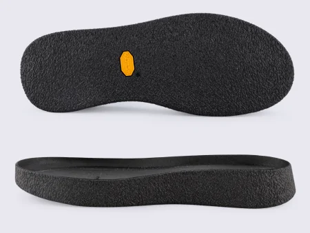 CREPE CUPSOLE (1443C), цв.черный (AA), подошва Vibram
