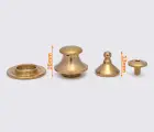 Замочек латунный 25мм (65-487)