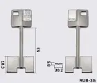 5DVN24 Silca (RUB-3) заготовка ключа бородкова