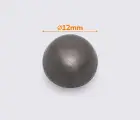 Латунные ножки для сумки, цв. темный никель 50-А448