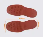 Подошва DAINITE Studded, р. 9 (314 мм), цв. рыжий