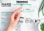 Антисептик для рук (санитайзер), TARRAGO Hand Sanitizer, 125 мл, THF02