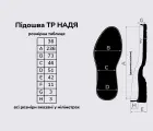 Подошва для обуви TP НАДЯ