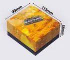 Подарочная коробка Saphir Wax Box Small, маленькая, 99х113х58 мм (2970)