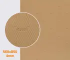 GEMMA (7163), цв.бежевый OAK(14), т.4мм резина набоечная Vibram