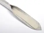 Ручки для сумок, кожа, цв. белый, р. 41/59*1,2 см